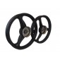 RODA LIGA FAN125 09/13 3PONTA PRETO FREIO TAMBOR [SCUD]